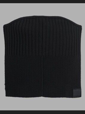 Marc Jacobs Black Ribbed Tube Top
